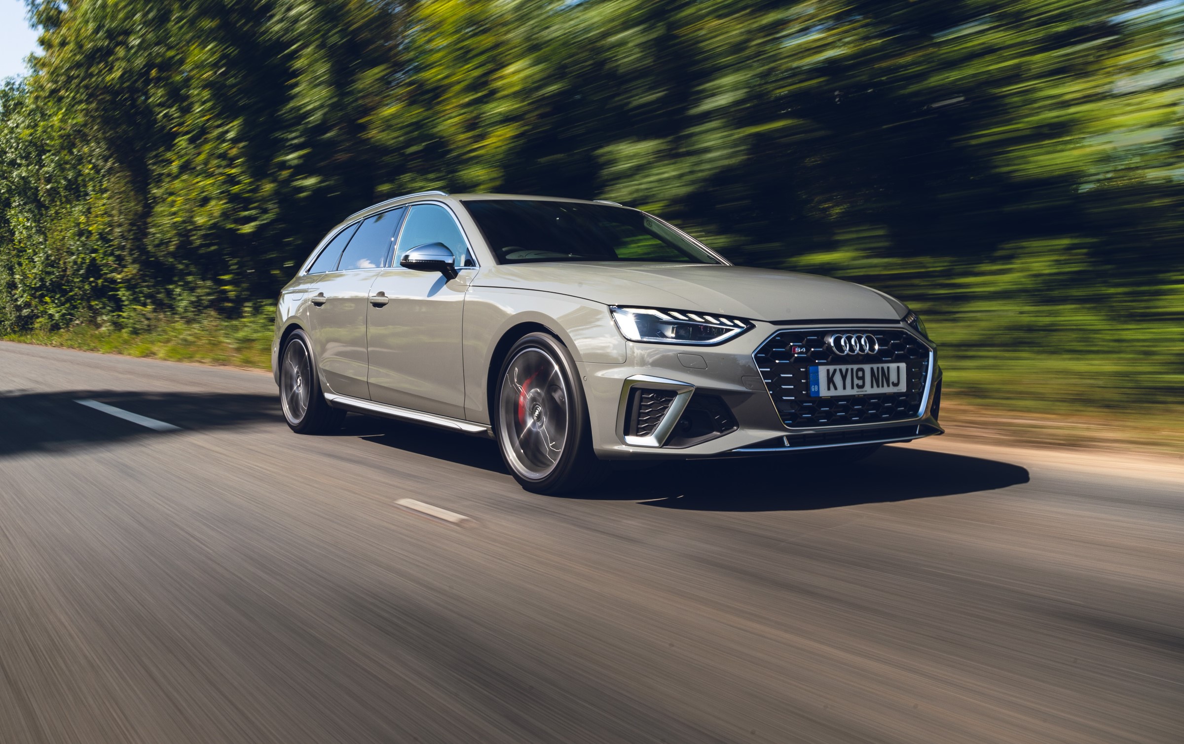 Audi S4 B9 driving