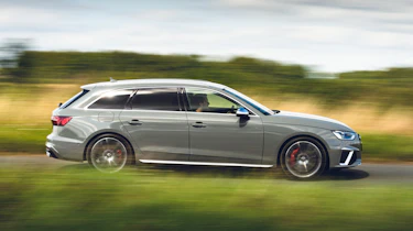 Audi S4 Avant B9 driving