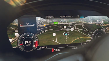 Audi S4 B9 interior details