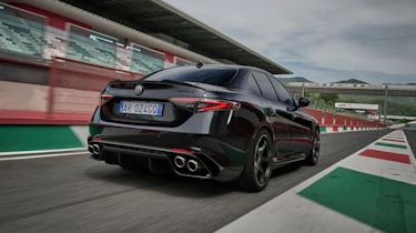 Alfa Romeo Giulia and Stelvio Quadrifoglio Super Sport rear
