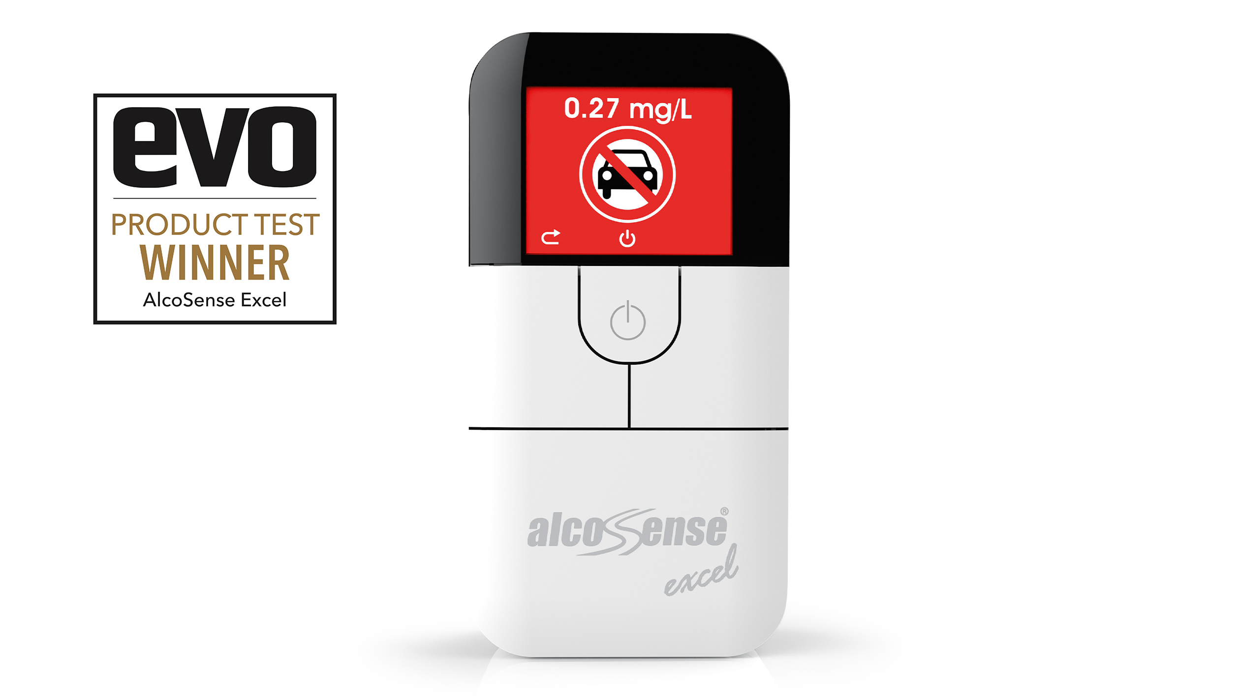 AlcoSense Excel breathalyser