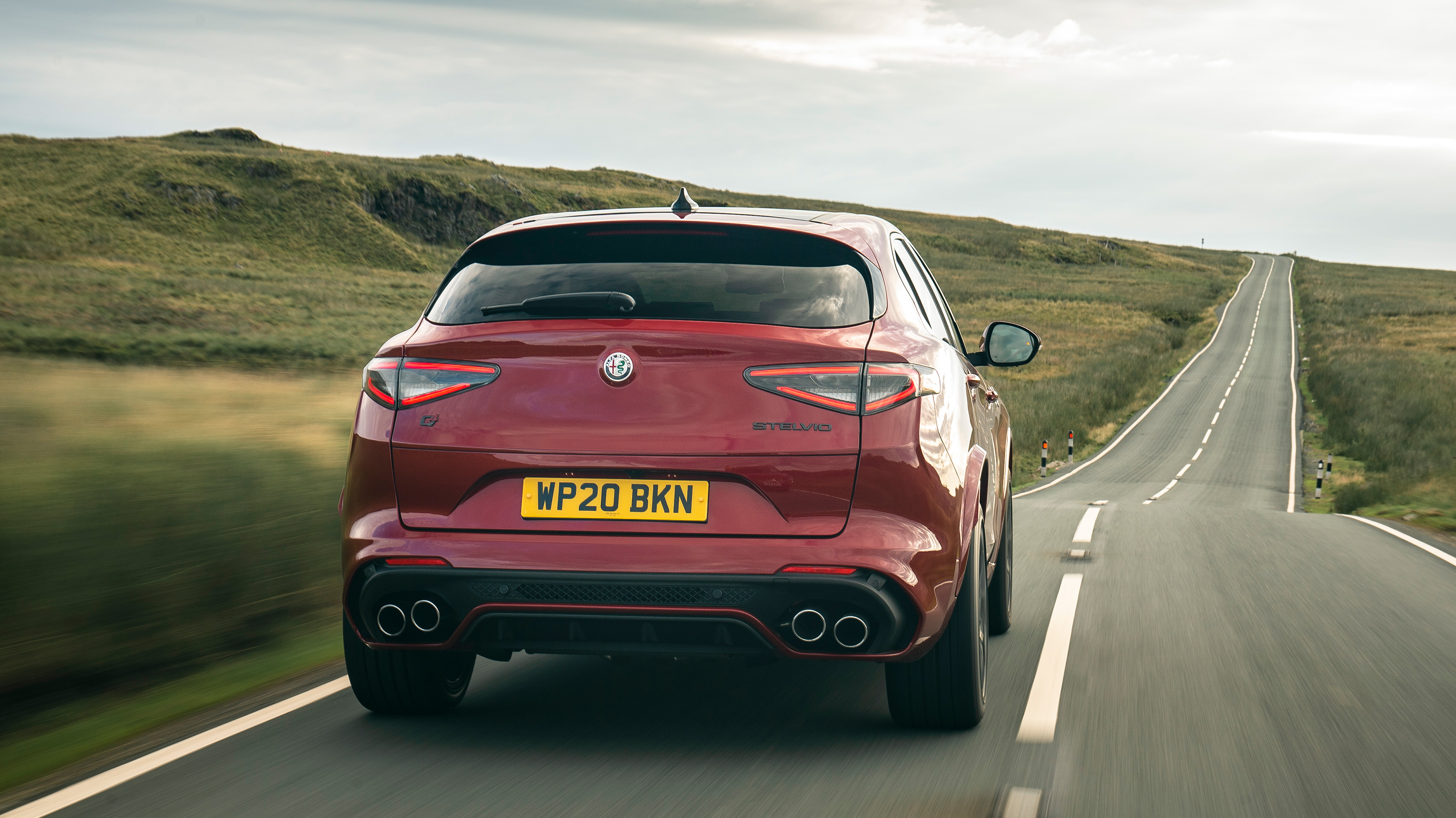 Alfa Romeo Stelvio Quadrifoglio rear