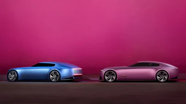 Jaguar Type 00 blue and pink