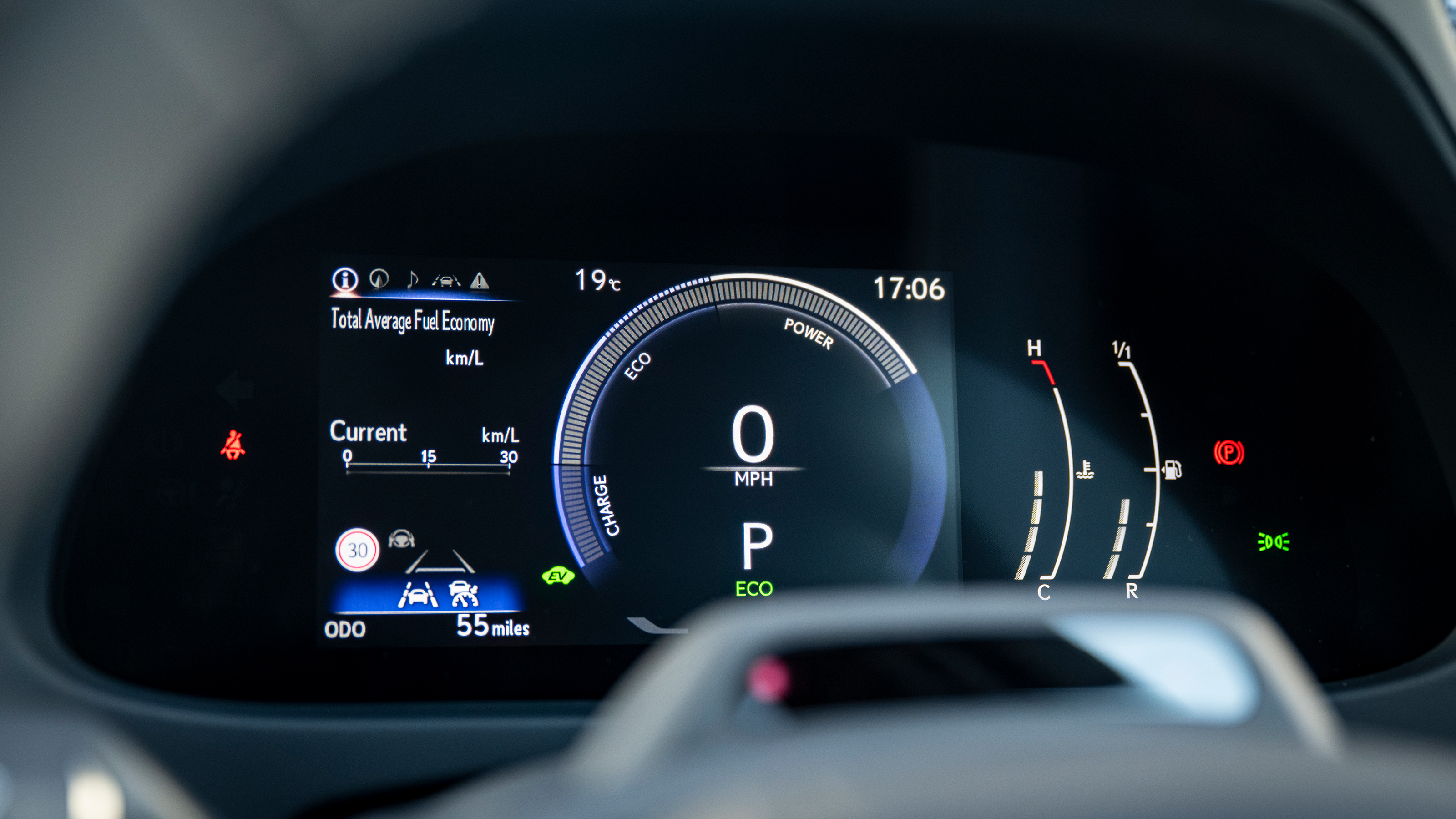 Lexus UX 300h – instrument pack
