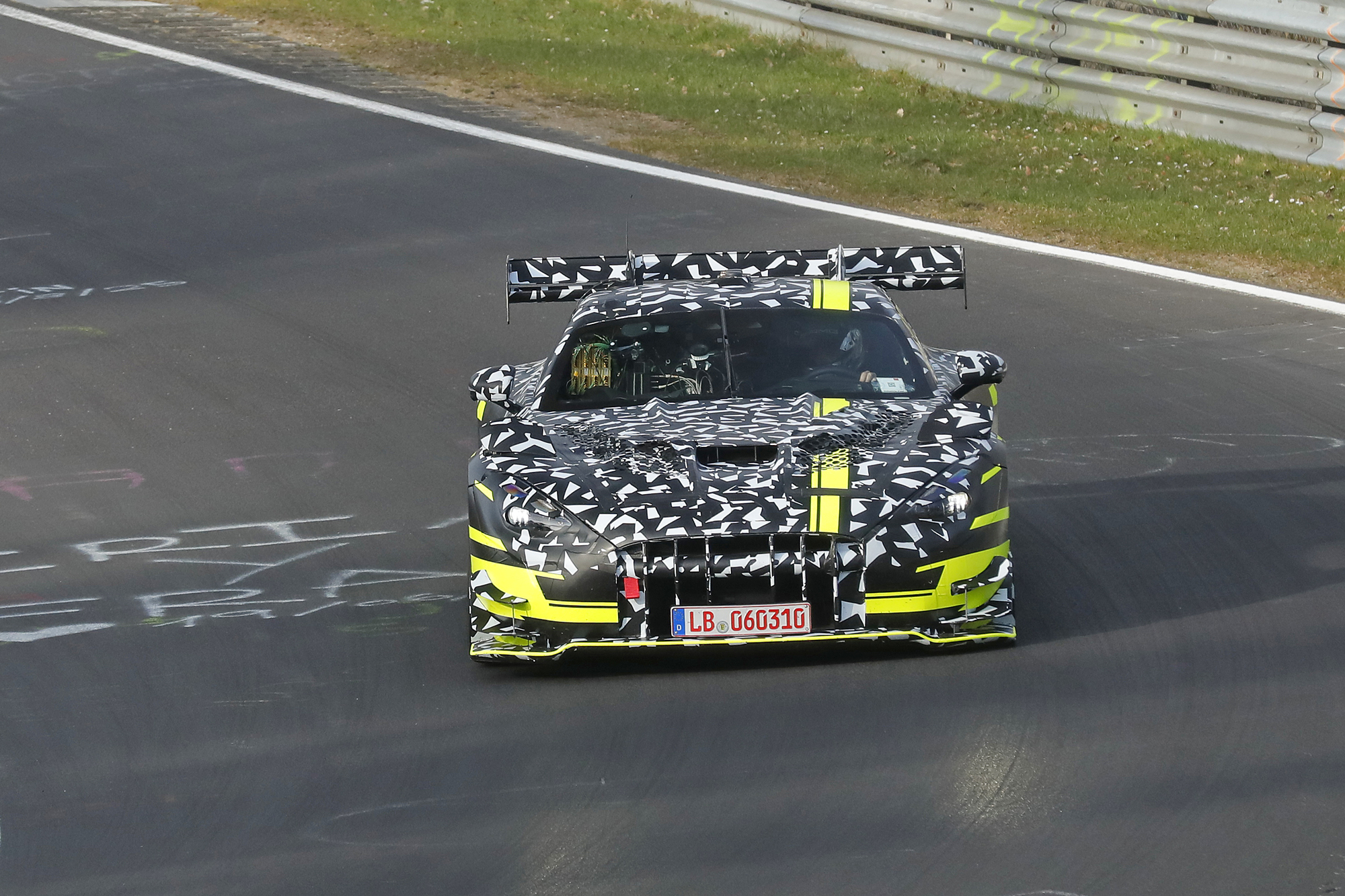 Mercedes-AMG GT Black Series spy shots