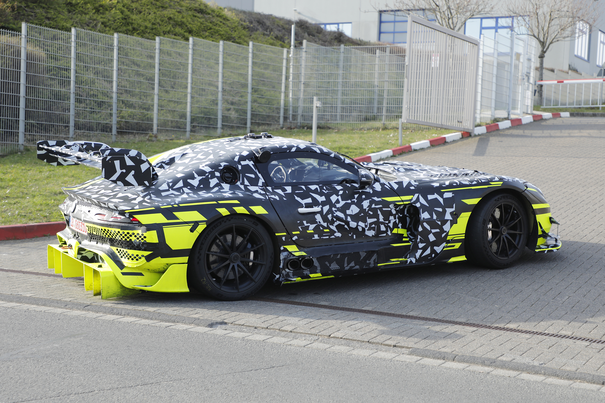 Mercedes-AMG GT Black Series spy shots