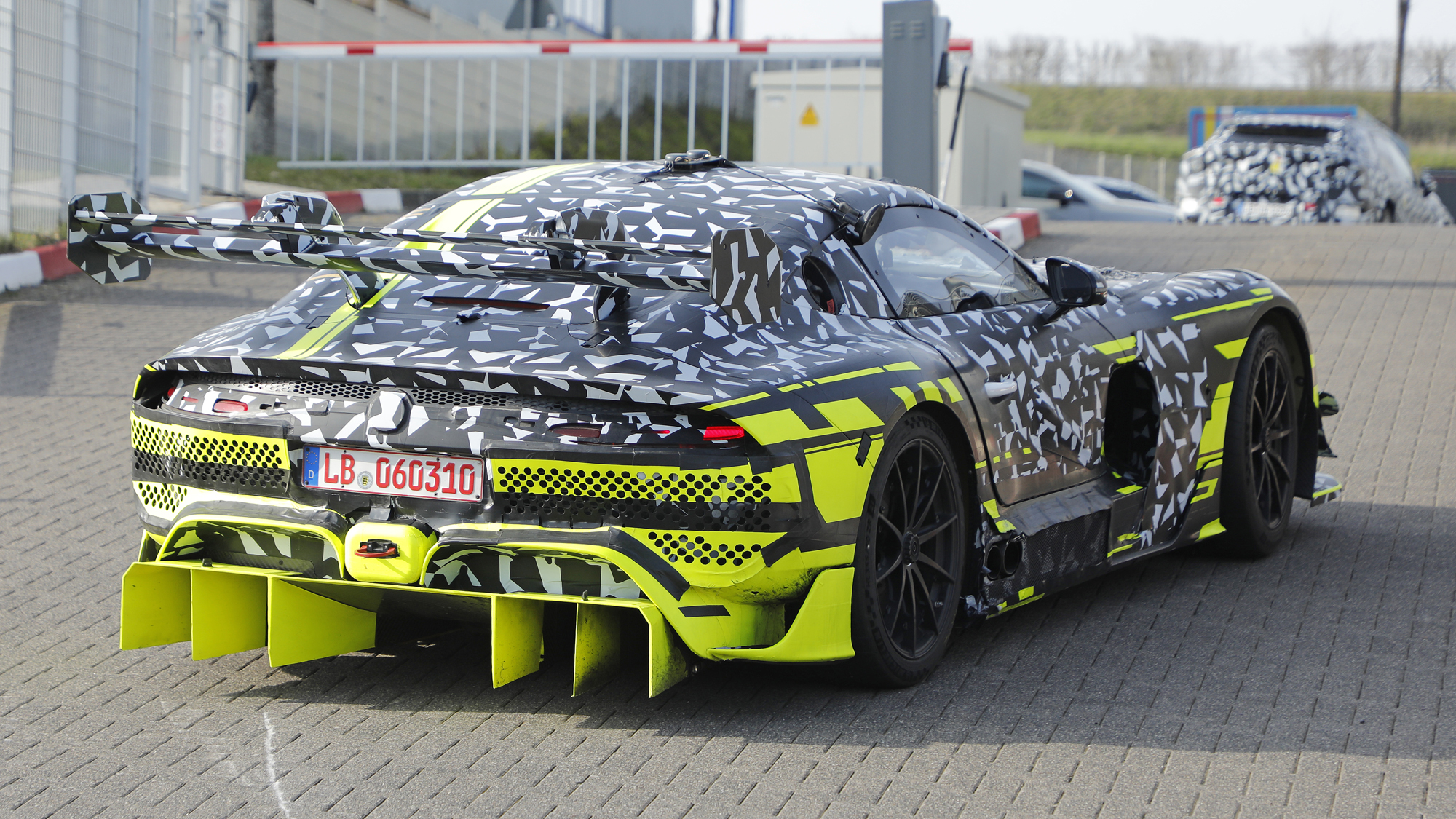 Mercedes-AMG GT Black Series spy shots