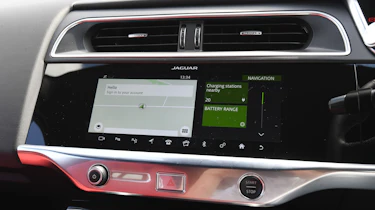 Jaguar I-Pace – infotainment screen