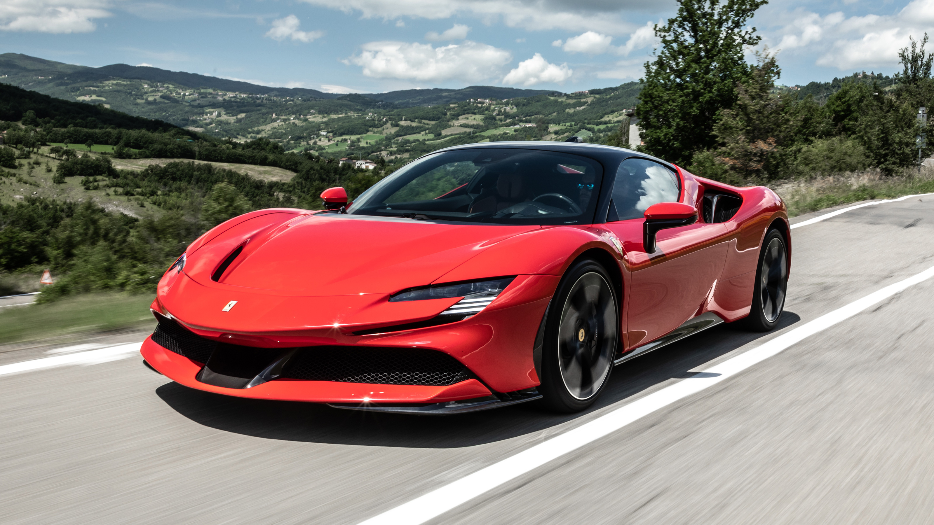 Best hybrid cars 2021 - SF90 tracking 