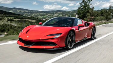 Best hybrid cars 2021 - SF90 tracking
