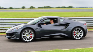 Lotus Emira – grey drive