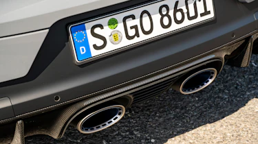 Porsche Cayenne Coupe Turbo GT – exhaust
