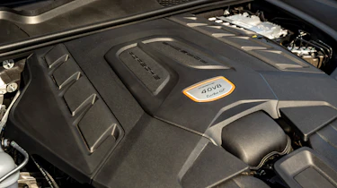 Porsche Cayenne Coupe Turbo GT – engine