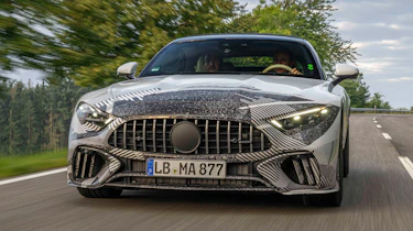 Mercedes SL Prototype – front tracking