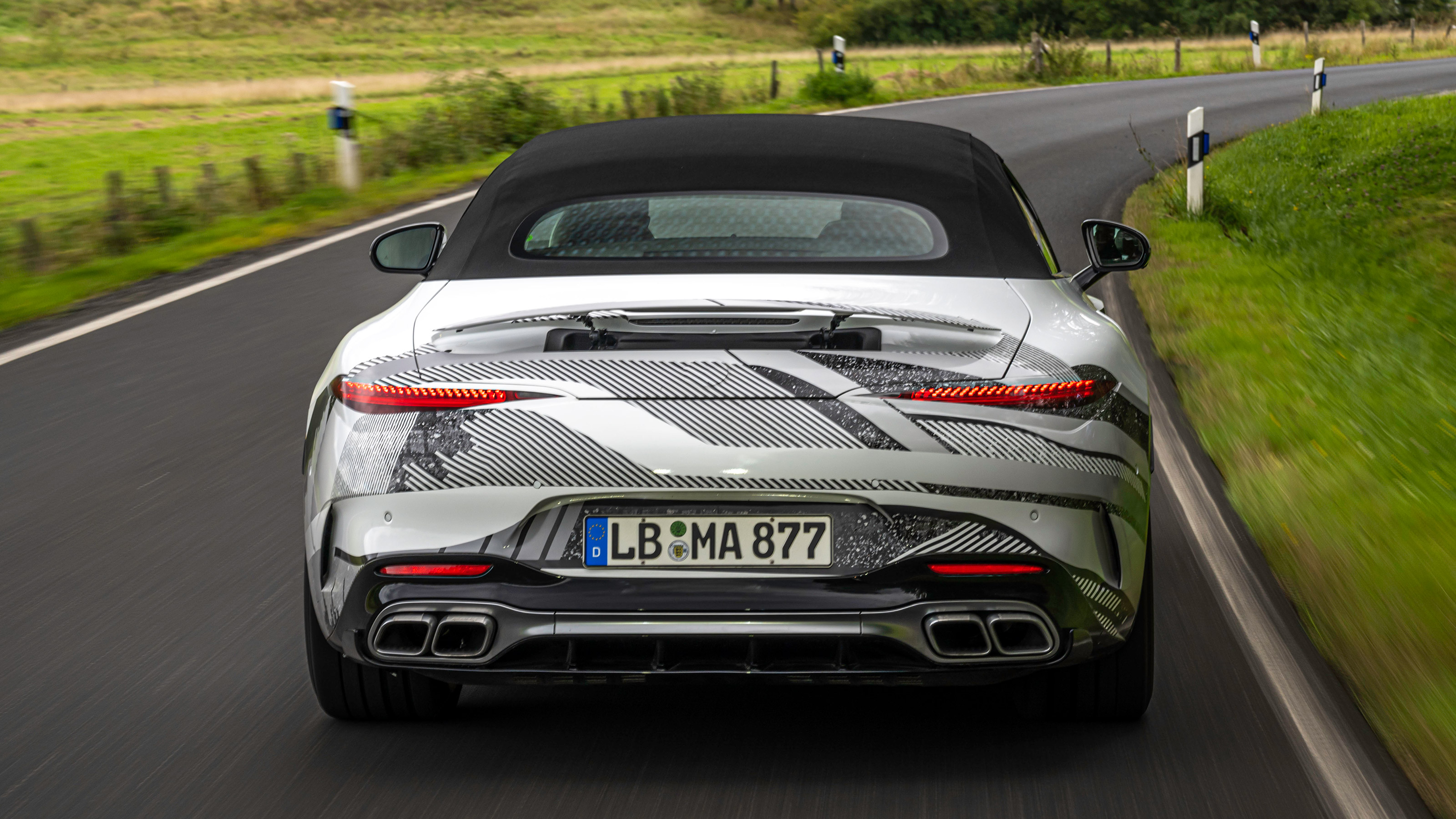 Mercedes SL Prototype – tracking
