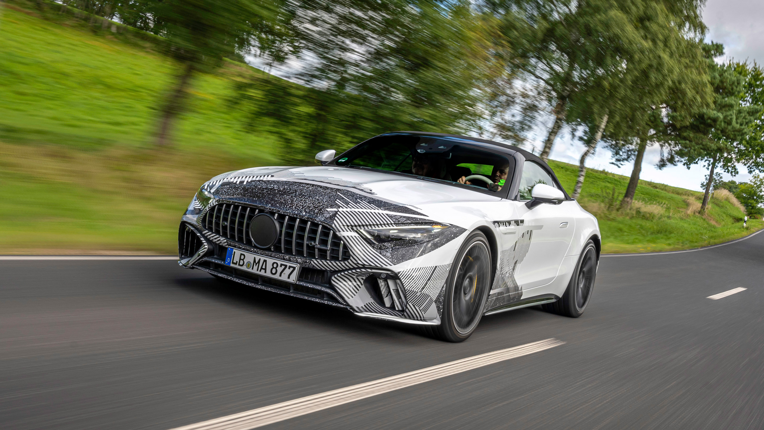Mercedes SL Prototype – tracking
