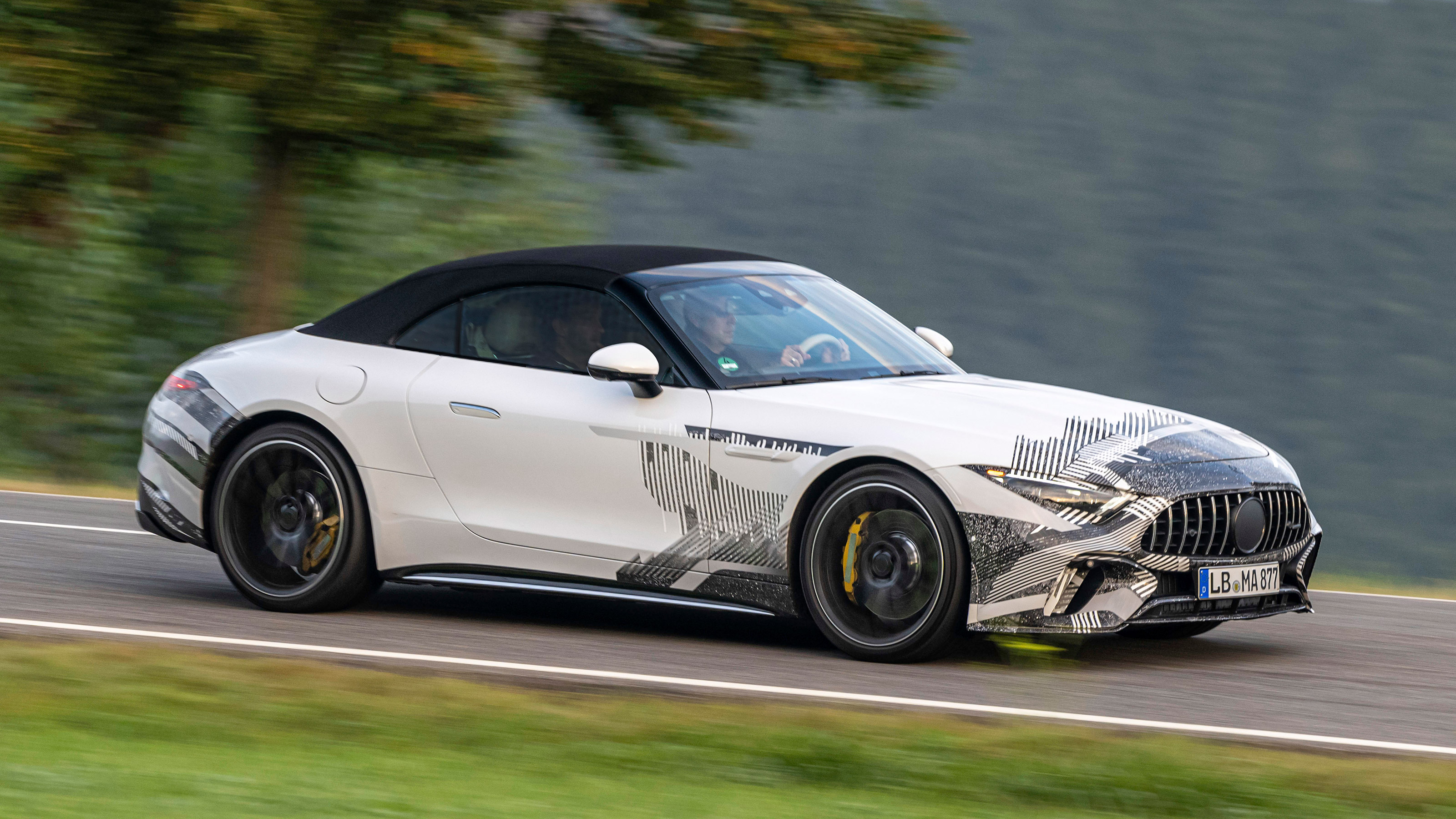 Mercedes SL Prototype – front quarter