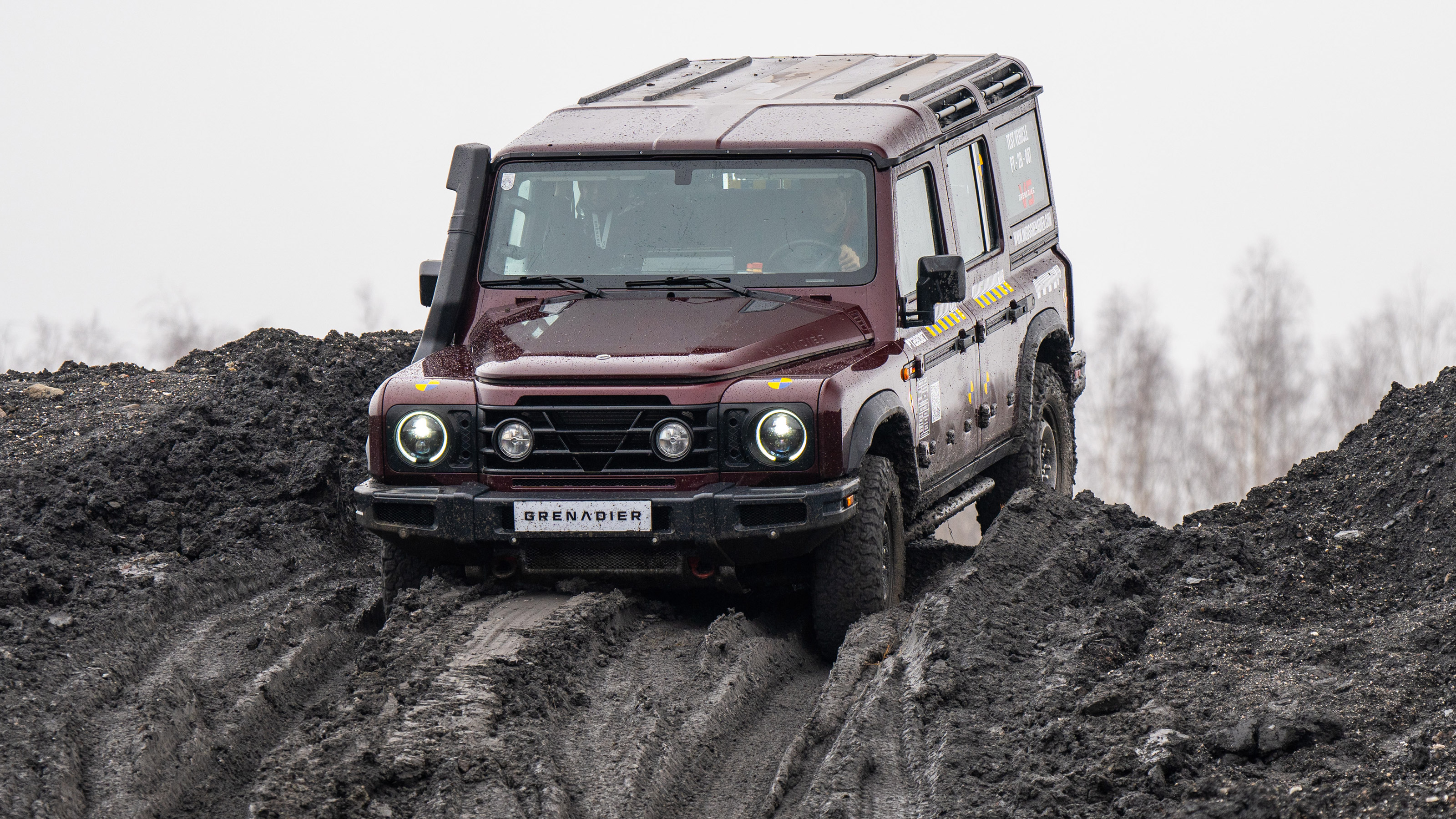 Ineos Grenadier prototype – off road