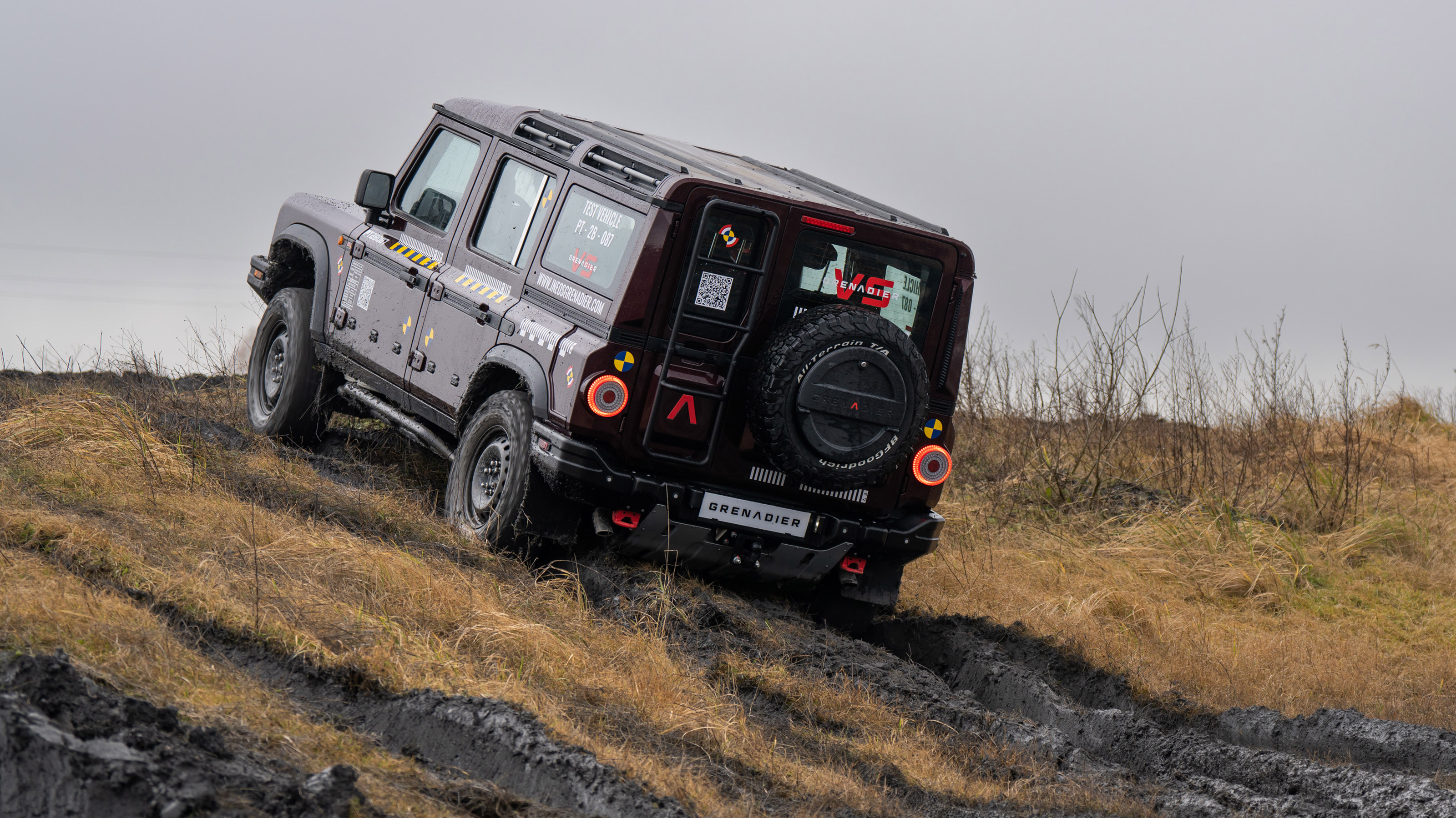 Ineos Grenadier prototype – off road