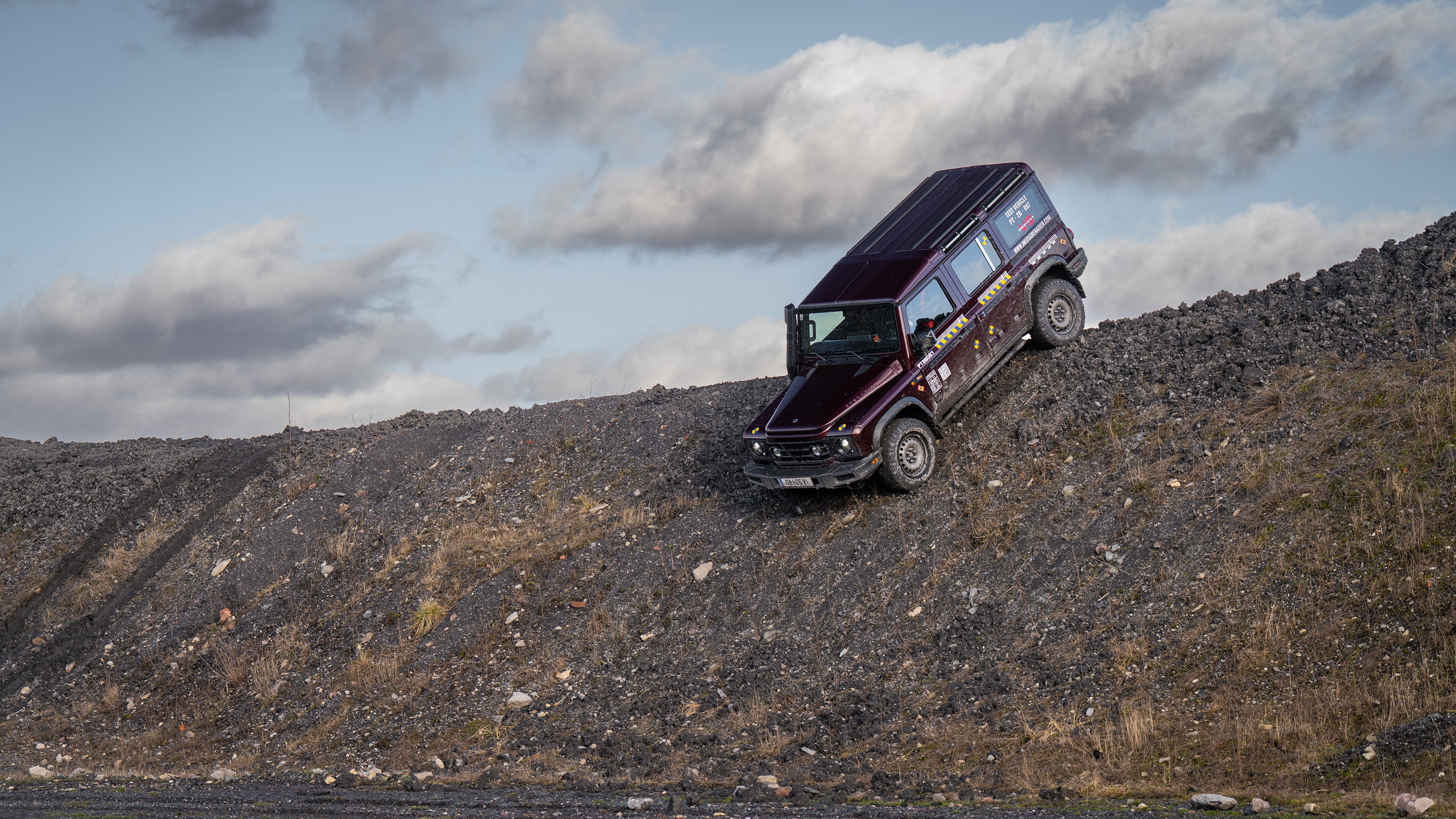 Ineos Grenadier prototype – off road