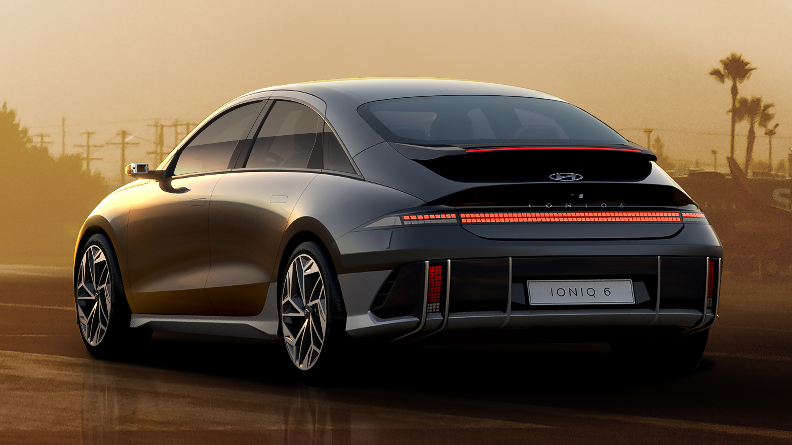 Hyundai Ioniq 6 – rear