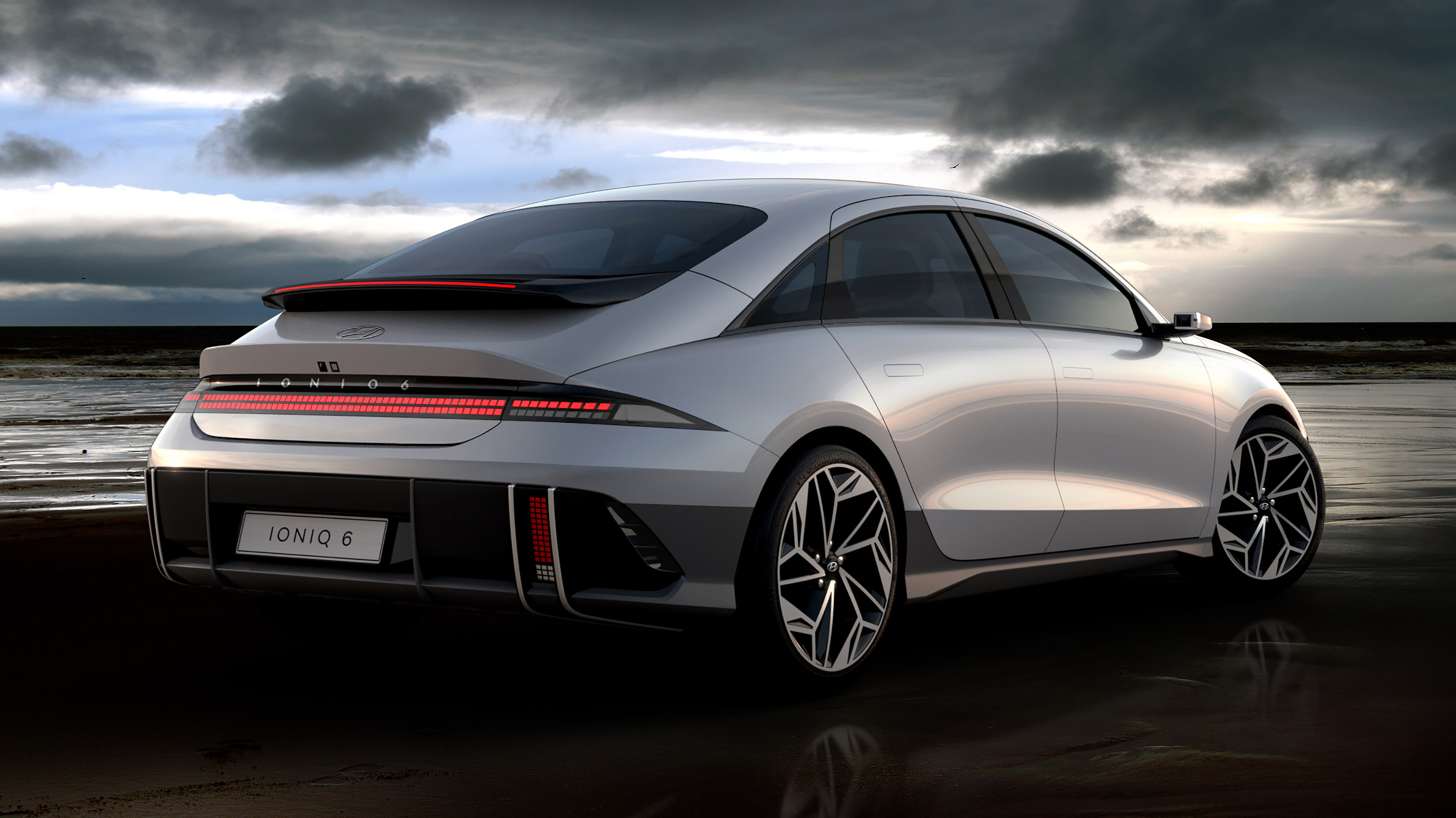 Hyundai Ioniq 6 – rear quarter