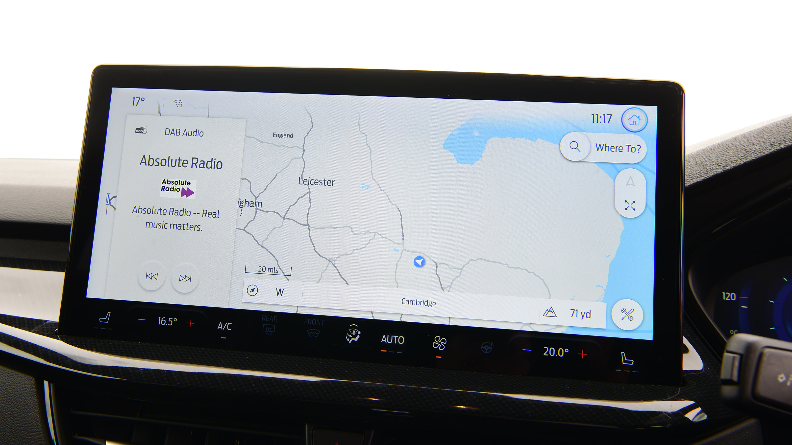 Ford Focus ST 2022 review – infotainment screen