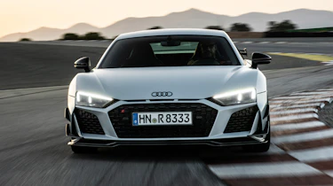 Audi R8 GT cornering