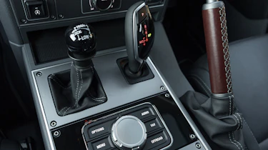 Ineos Grenadier – centre console
