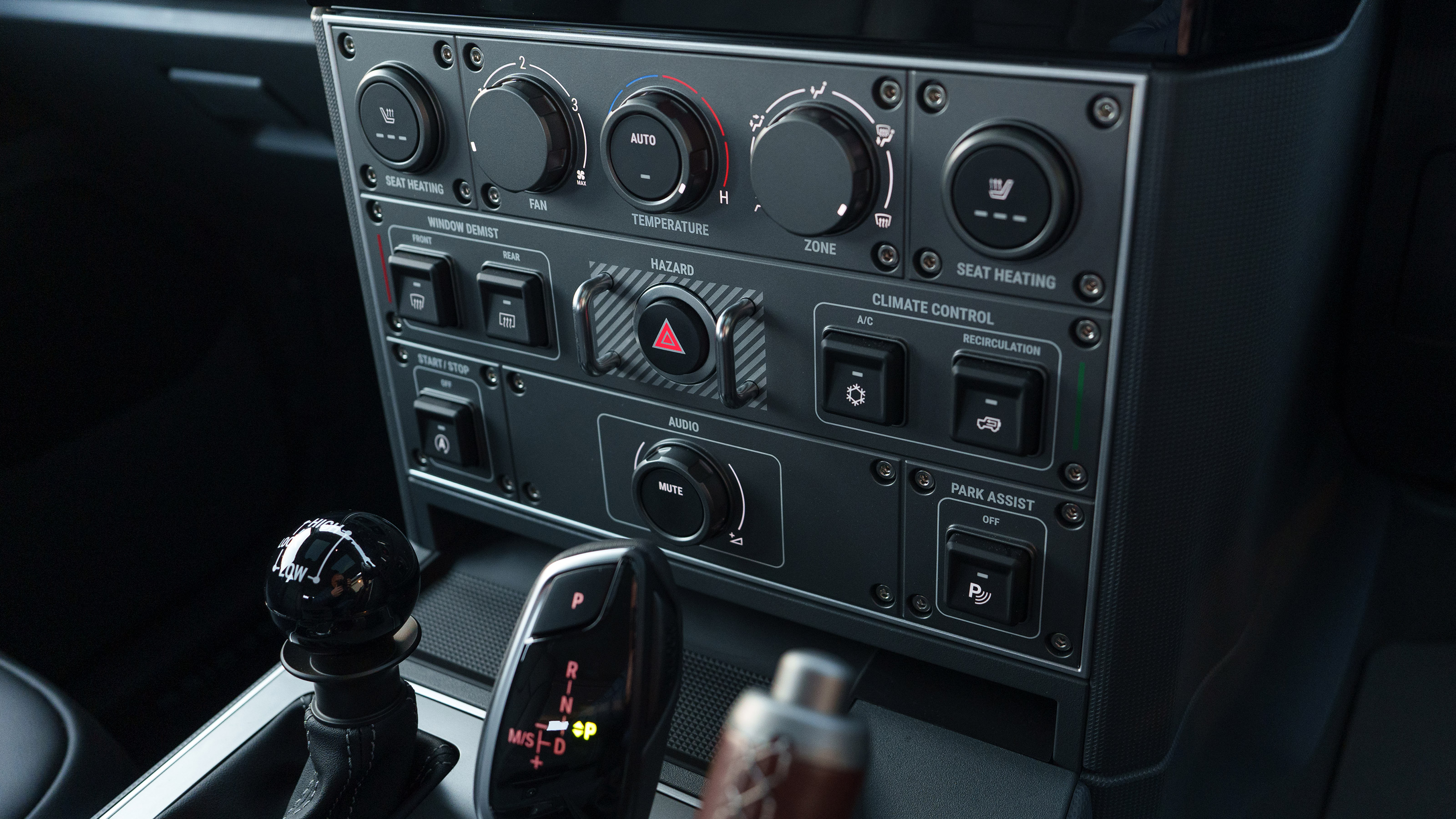 Ineos Grenadier – dashboard