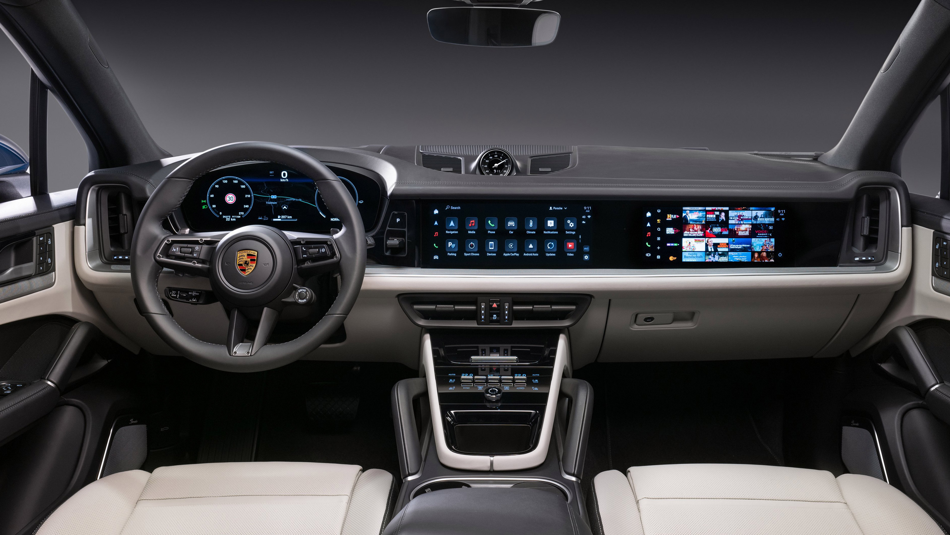 Porsche Cayenne - dashboard
