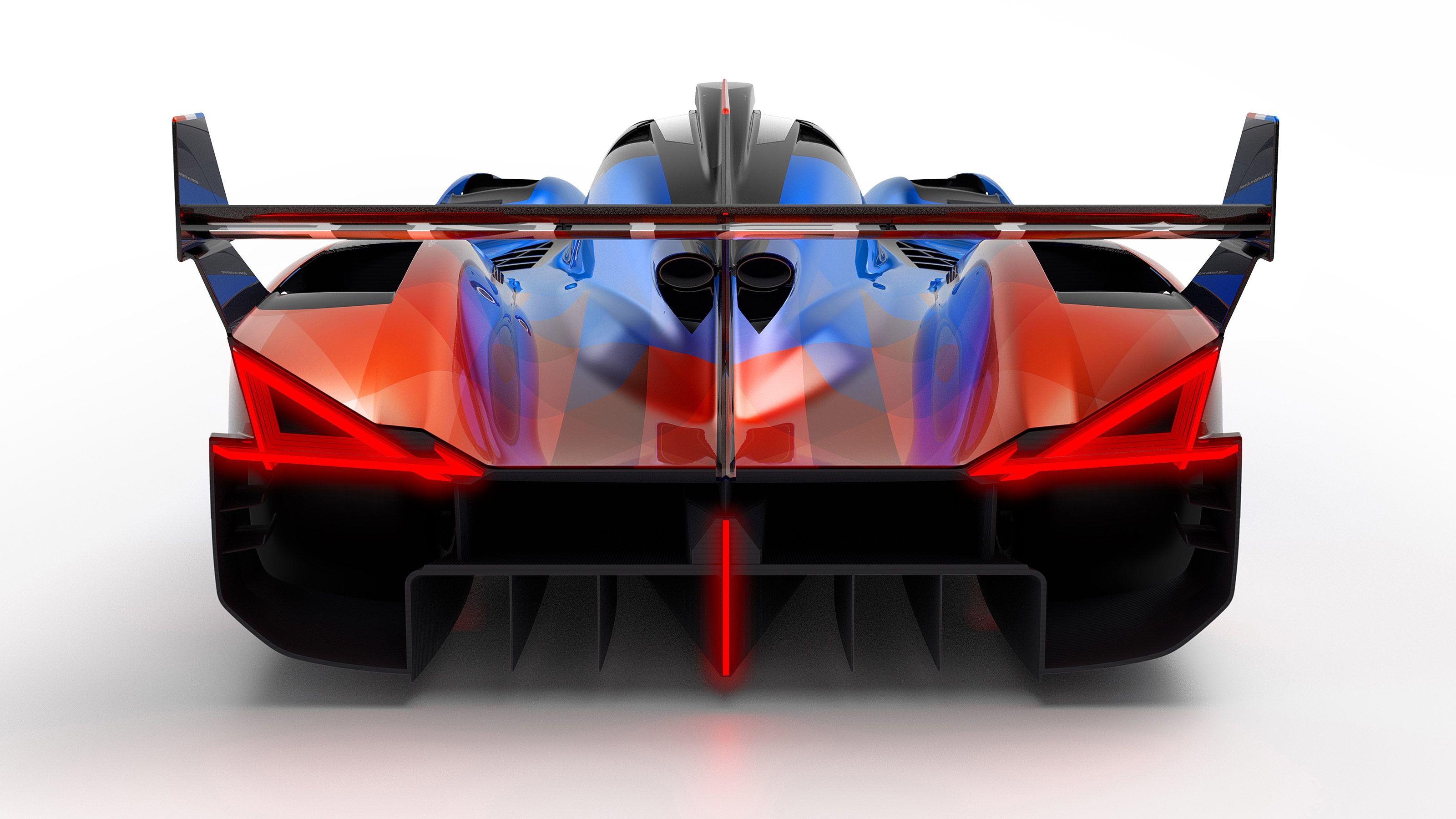 Alpine A424_β Le Mans hypercar studio wing