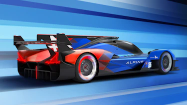 Alpine A424_β Le Mans hypercar rear
