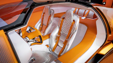 New Mercedes Vision One-Eleven concept cabin