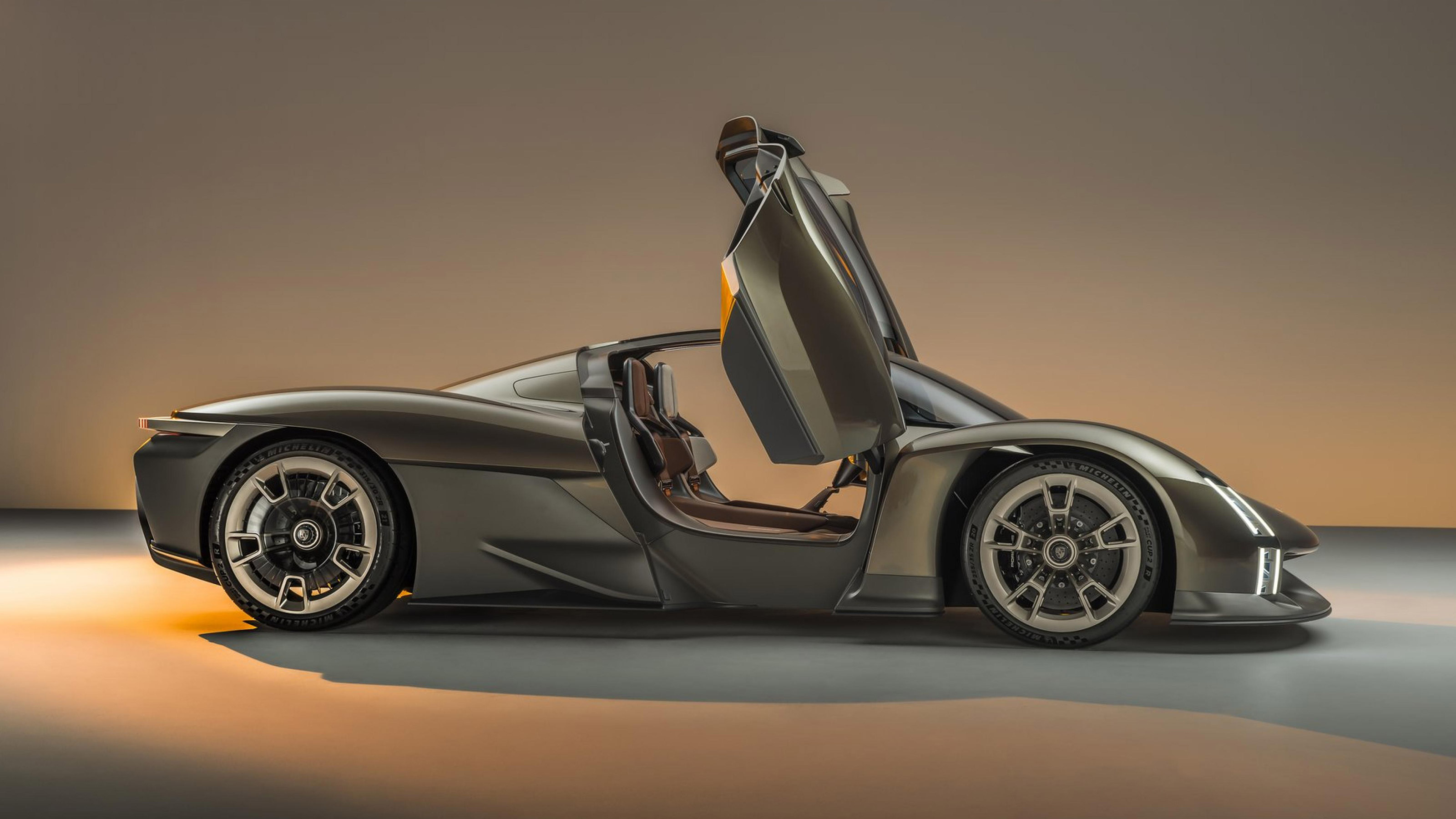 Porsche Mission X reveal rear doors