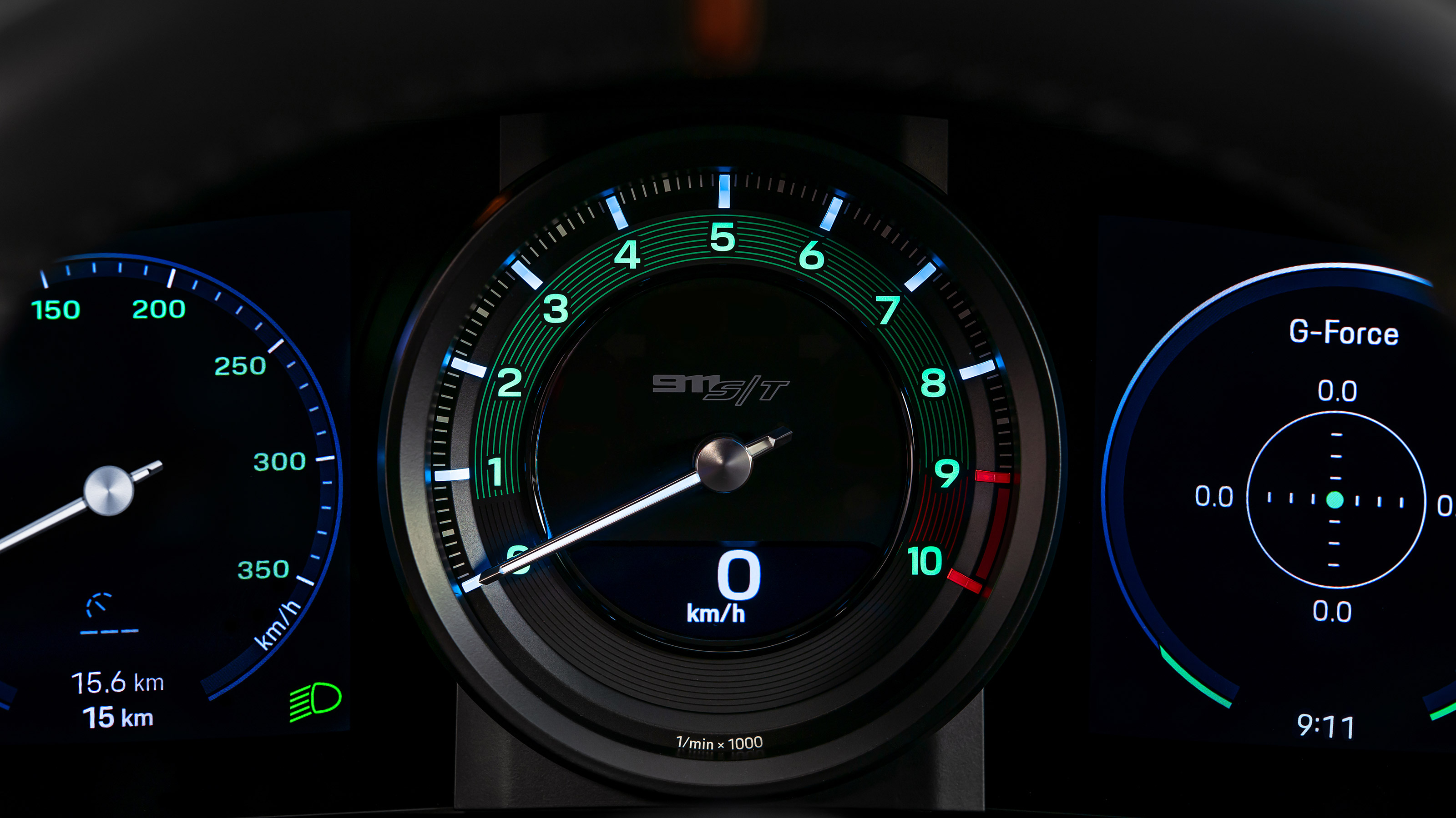 Porsche 911 S/T – dials