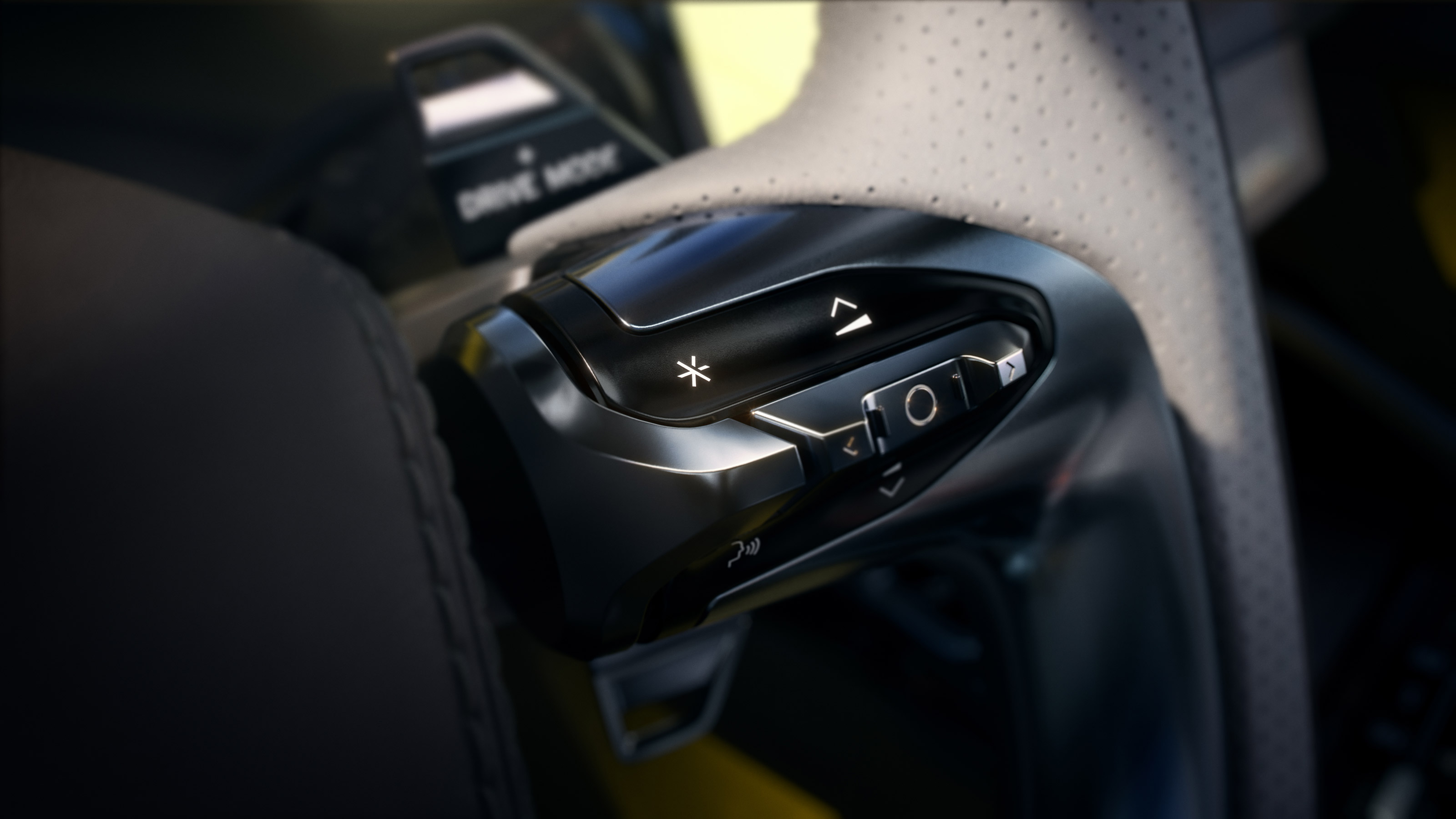 Lotus Emeya – steering wheel