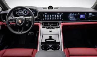 New Porsche Panamera interior