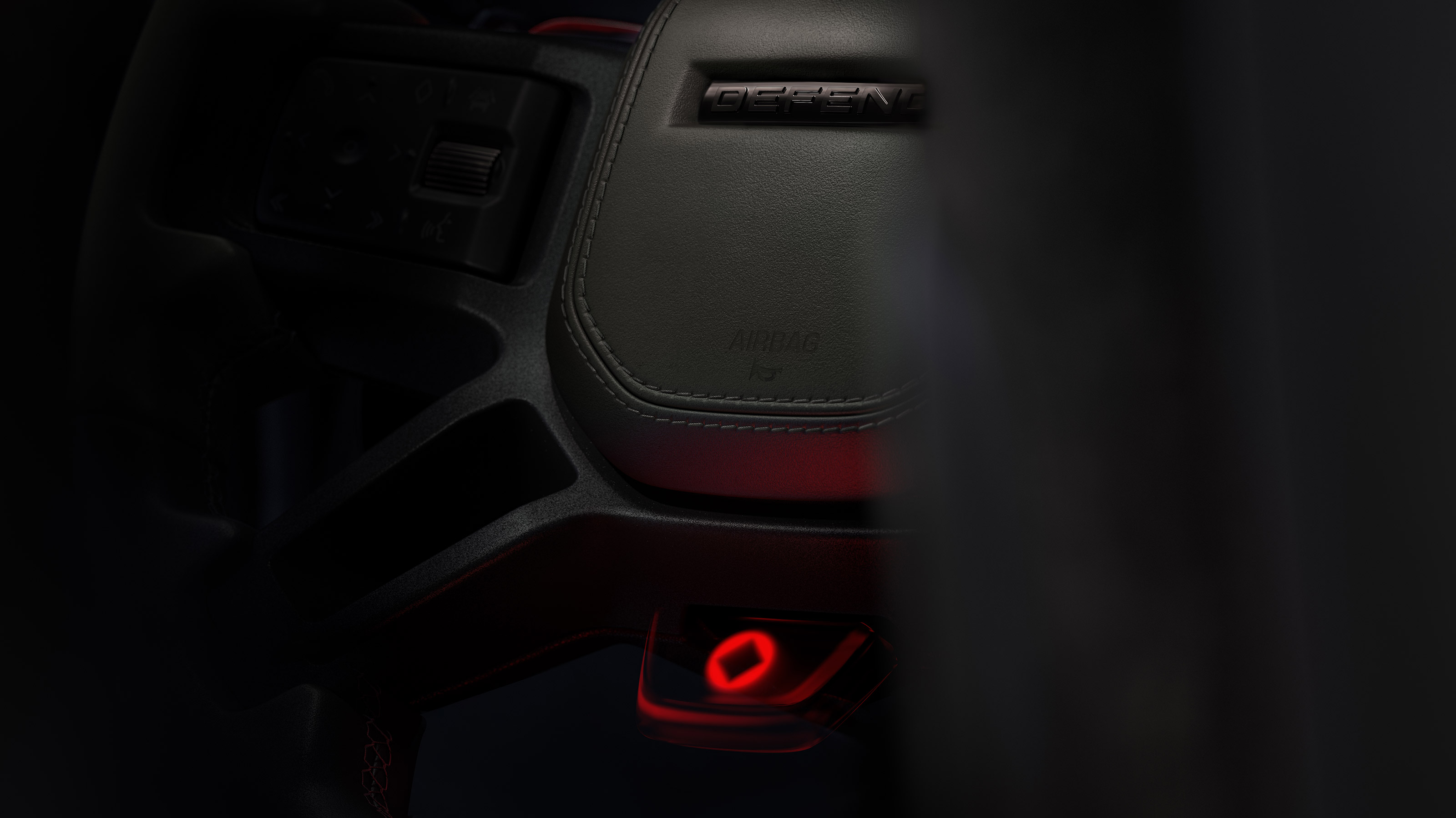 Land Rover Defender OCTA – steering wheel