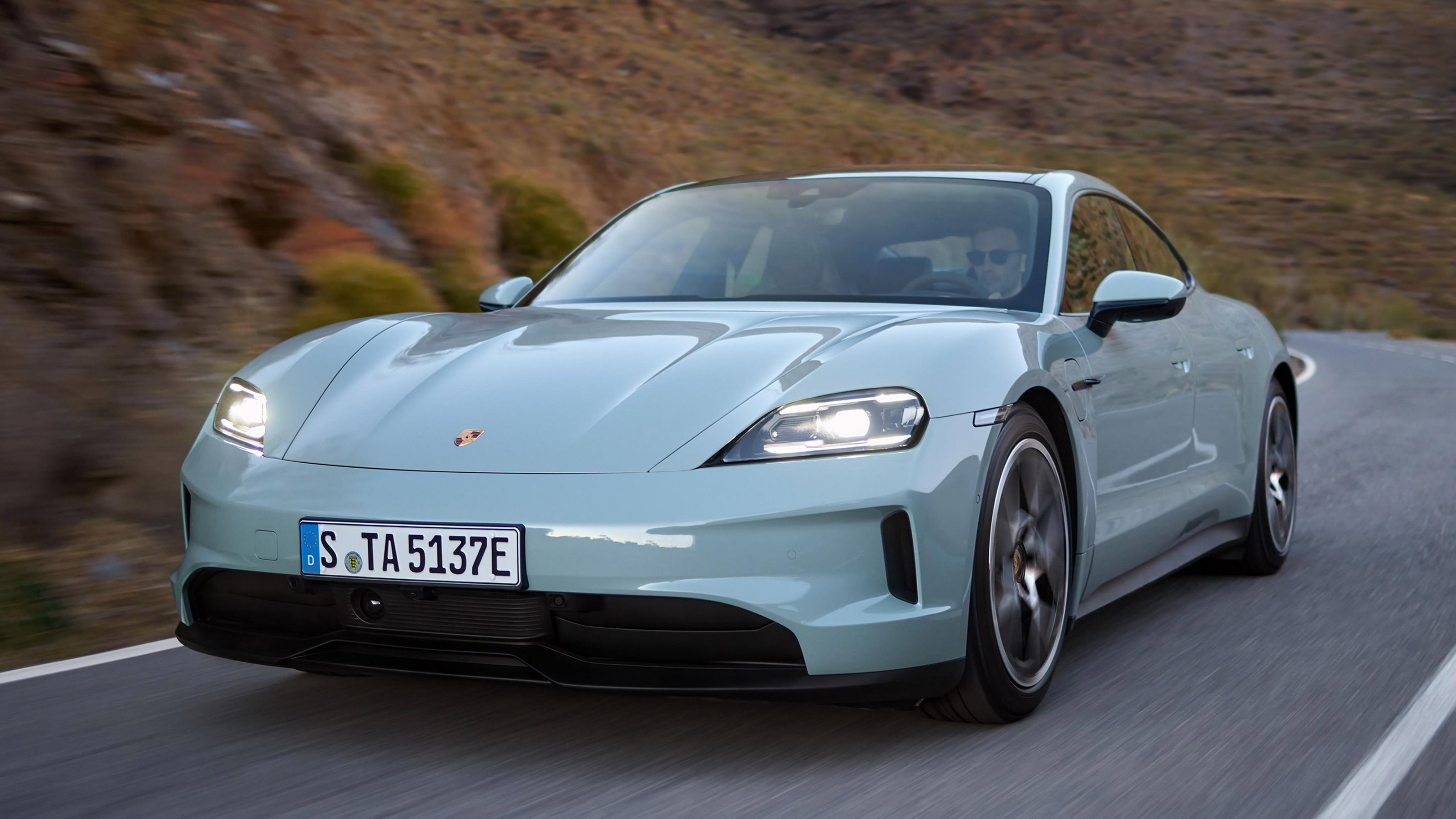 Porsche Taycan facelift – front