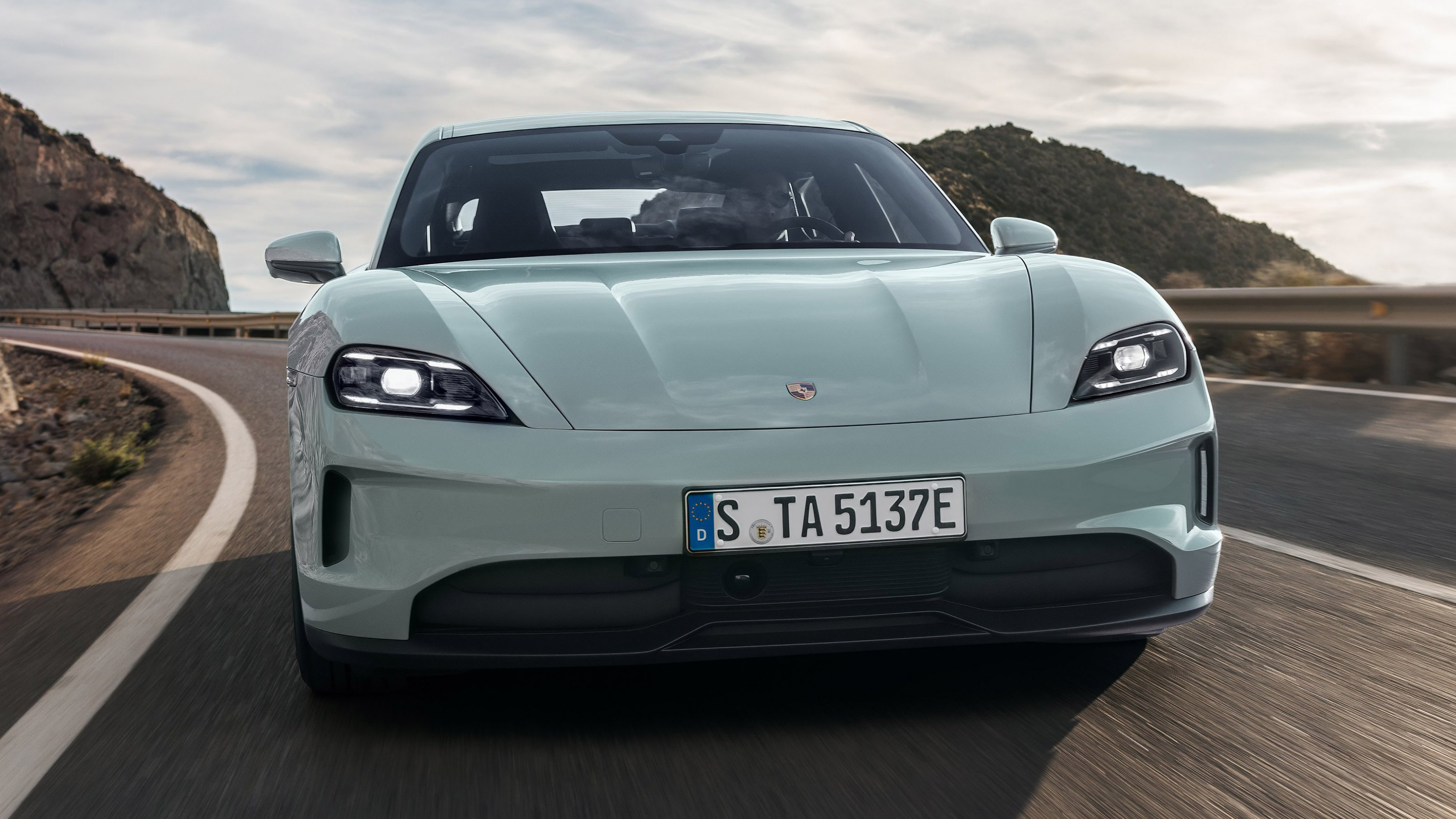Porsche Taycan facelift – front