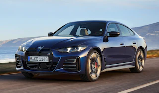 BMW i4 and 4-series Gran Coupe – front