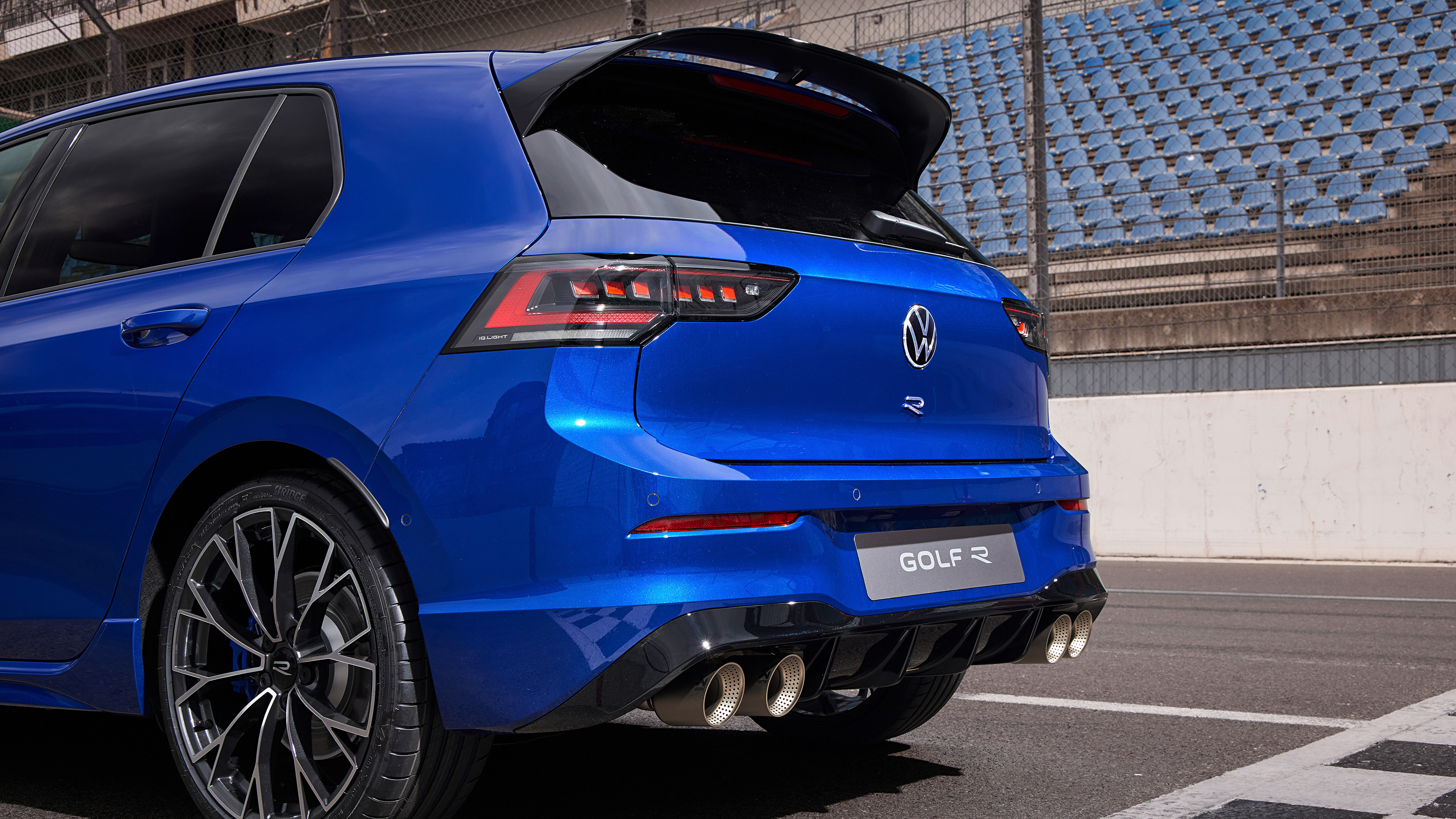 New Volkswagen Golf R Mk8.5 – rear