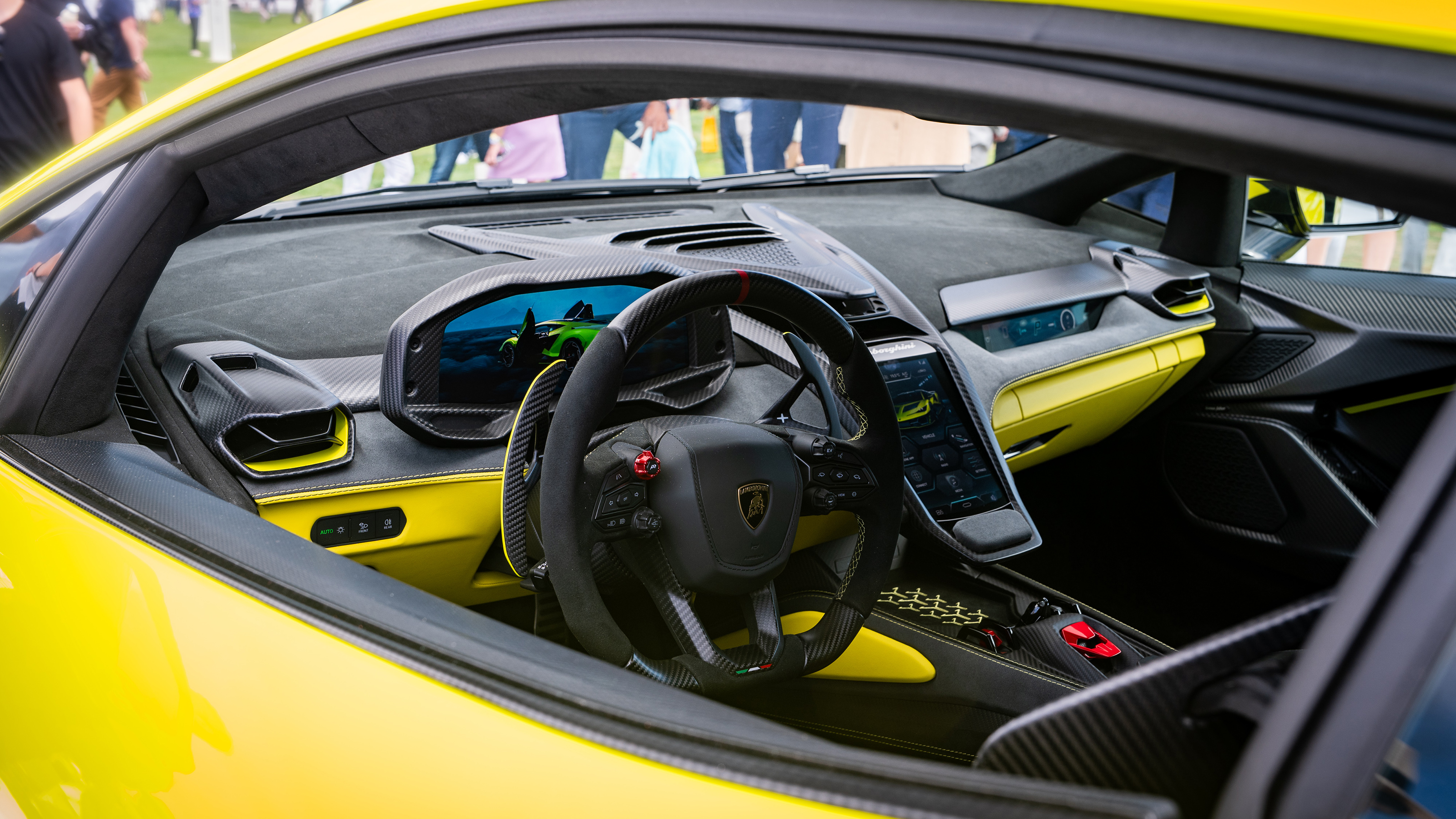 Lamborghini Fenomeno interior - Mitchell Weitzman