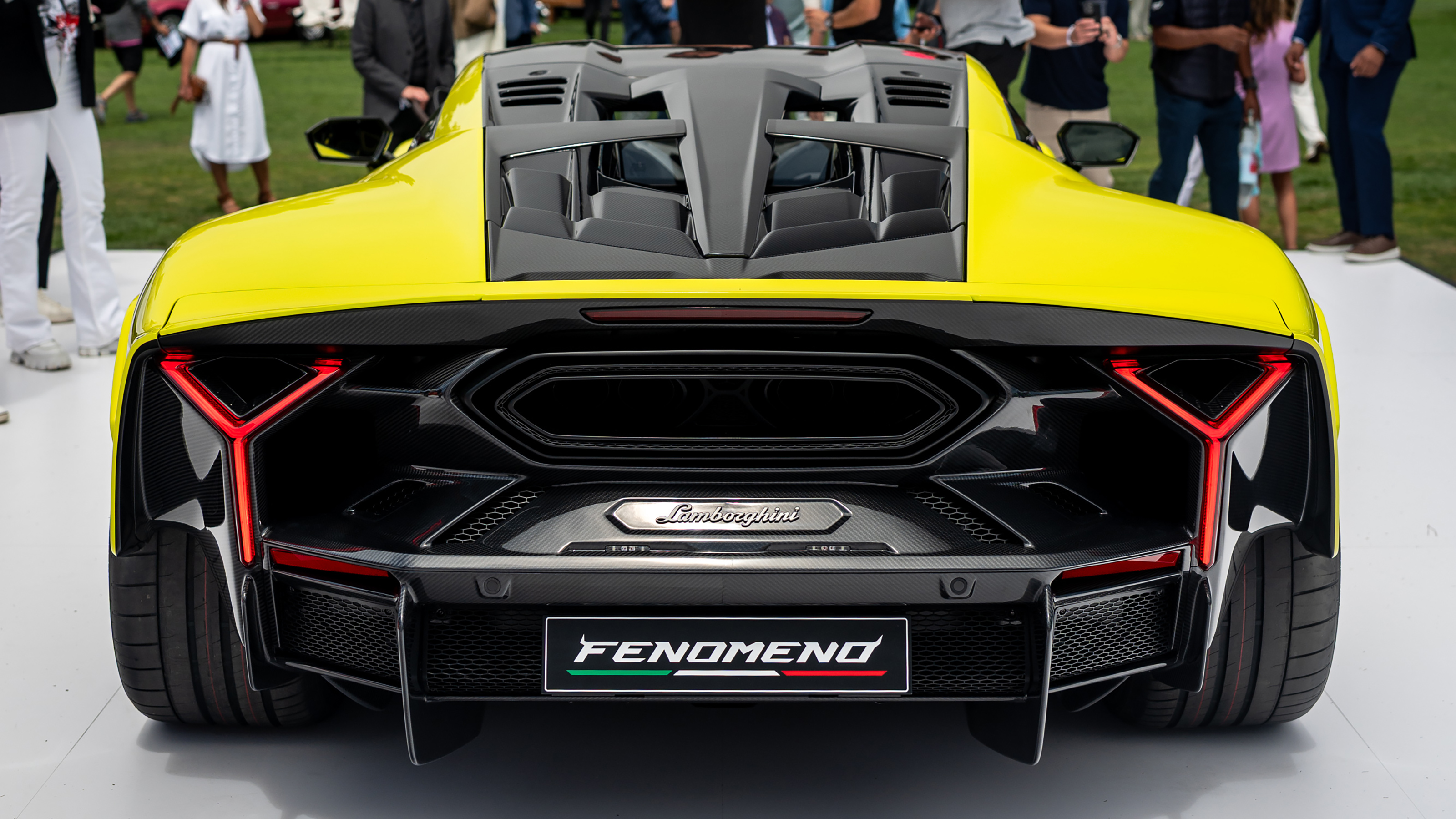 Lamborghini Fenomeno rear view - Mitchell Weitzman
