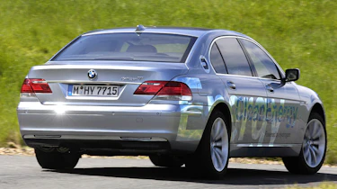 BMW hydrogen 7 rear quarter