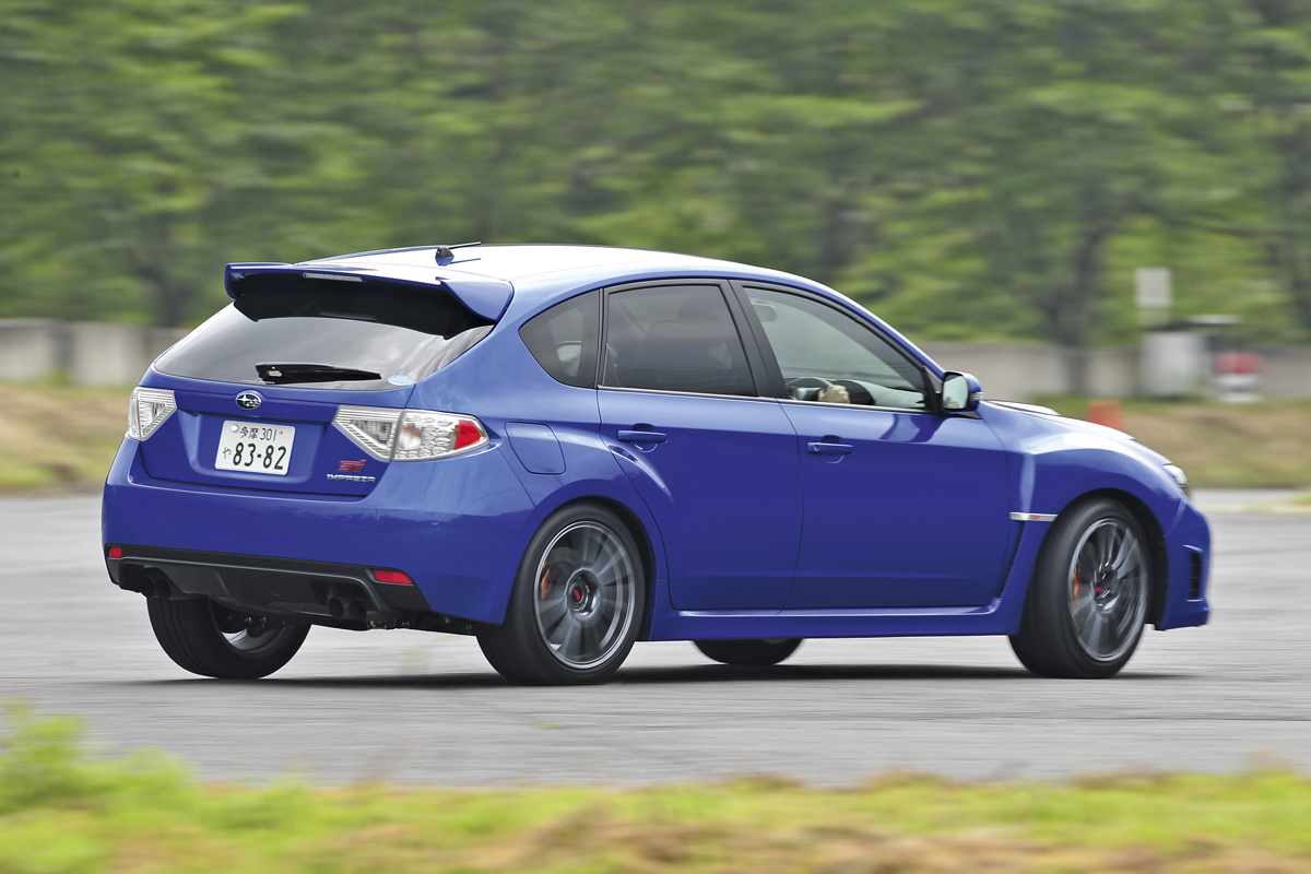 Subaru Impreza WRX STI MY08 review – Japan rear