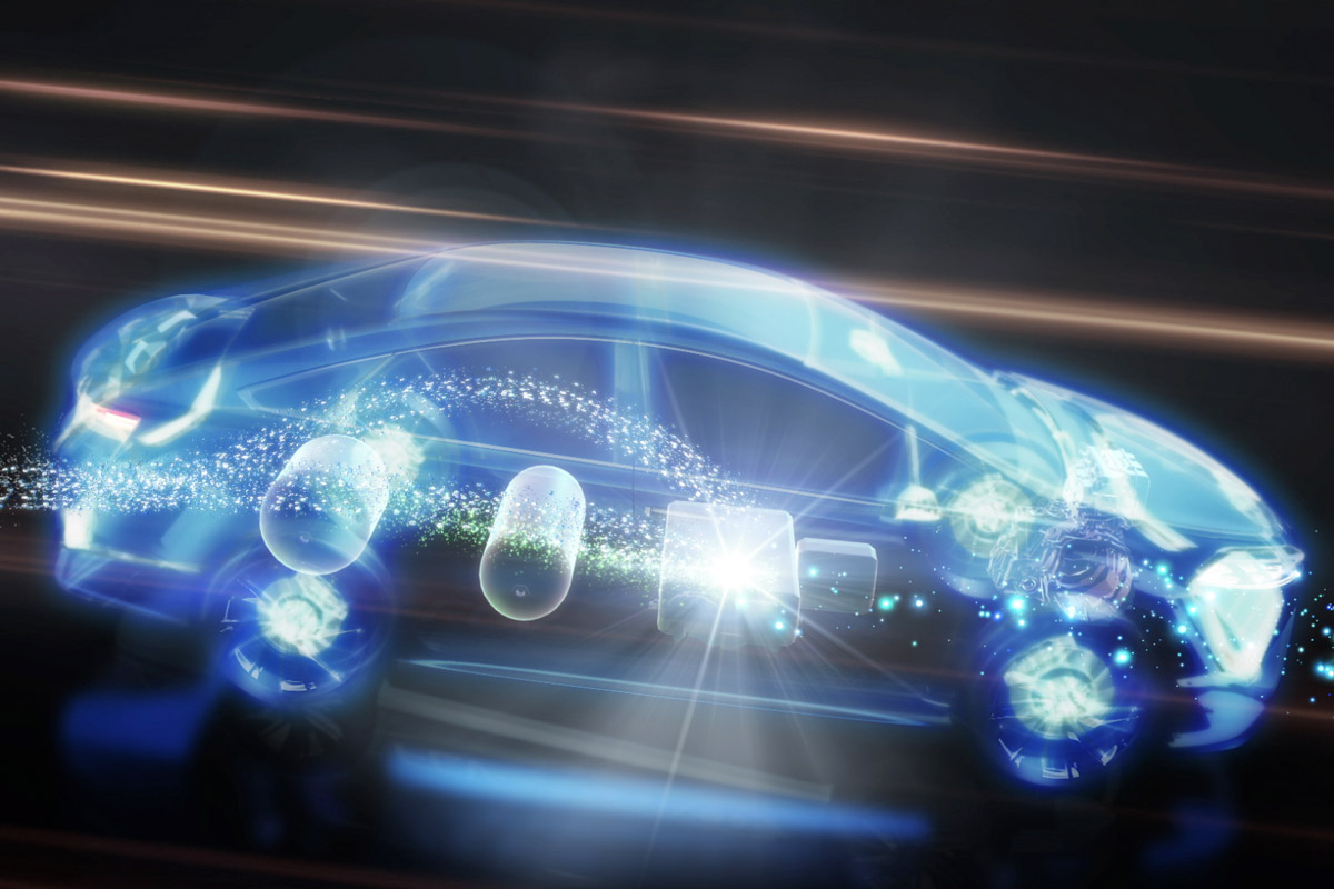 Hydrogen cars – plan