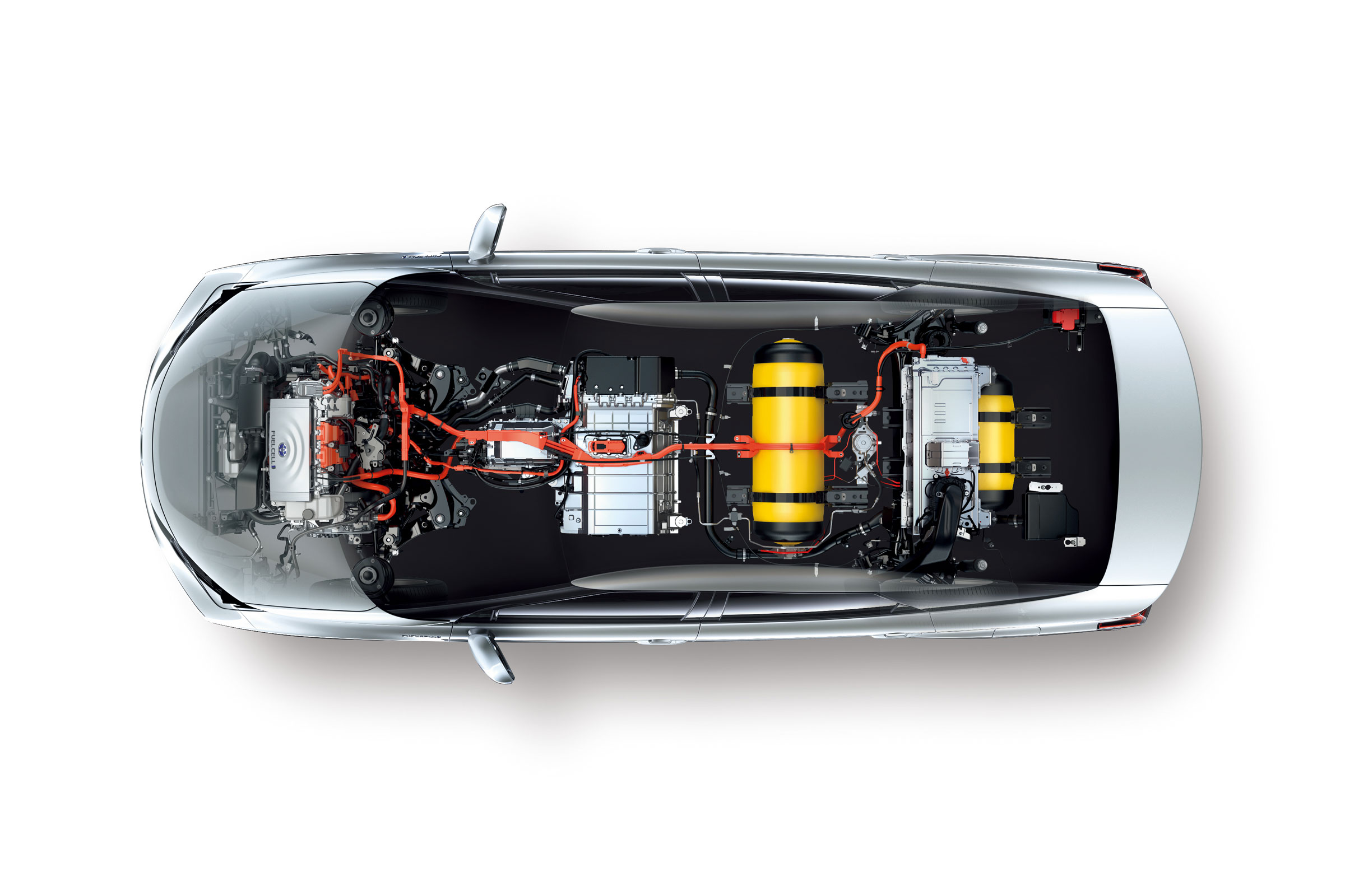 Hydrogen cars – cutaway