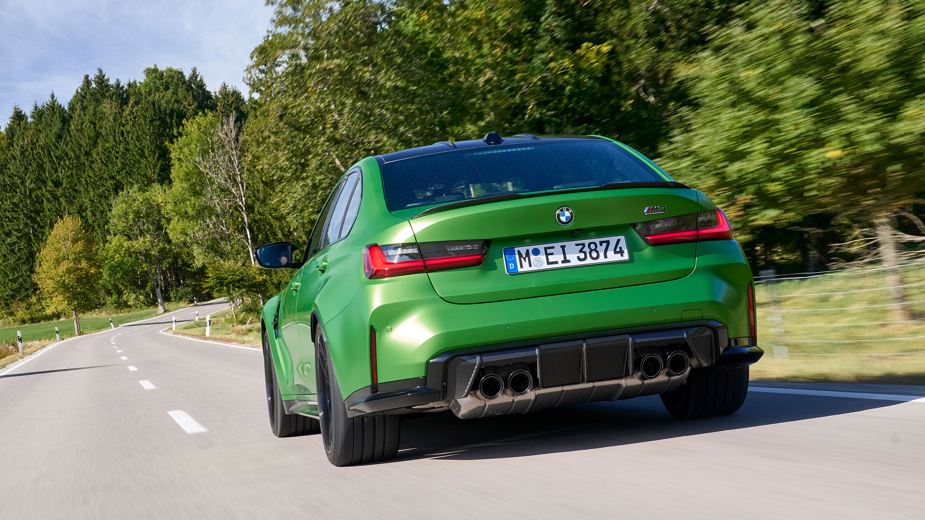 BMW M3 facelift – rear